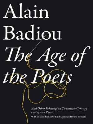 cover image of The Age of the Poets
